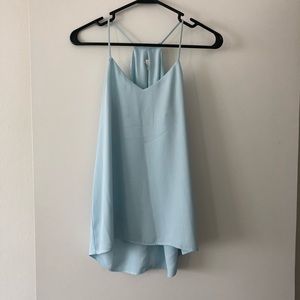 Light blue tank top